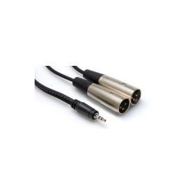 Hosa 3.5 mm Trs (M) Dual Xlr (M) Stereo Breakout 2 m Kablo