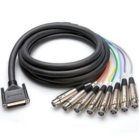 HOSA DB25-XLRF 8'li 5 m Snake Kablo