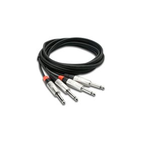 Hosa Pro 1/4" Ts (M)-1/4'' Ts (M) 4.5 m Balanssız Çift Kablo
