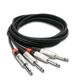 Hosa Pro 1/4" Ts (M)-1/4'' Ts (M) 4.5 m Balanssız Çift Kablo