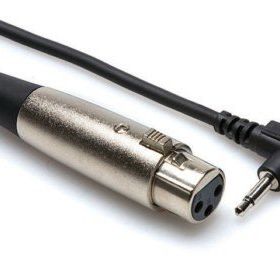 Hosa Xlr (F) 3.5 mm Ts (M), 1.5 m Mono Mikrofon Kablosu