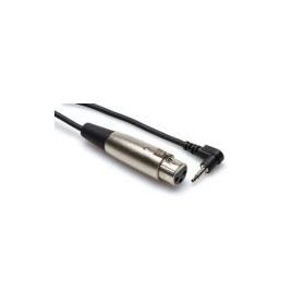 Hosa Xlr (F) 3.5 mm Ts (M), 1.5 m Mono Mikrofon Kablosu