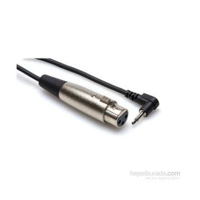 Hosa Xlr (F) 3.5 mm Ts (M), 1.5 m Mono Mikrofon Kablosu