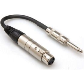 Hosa Xlr (M) 1/4'' TS (F) Empedans Bağdaştırıcı