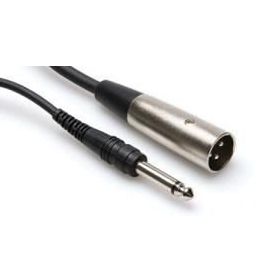 Hosa Xlr M -1/4'' Ts M 1.5 mt Balanssız Kablo