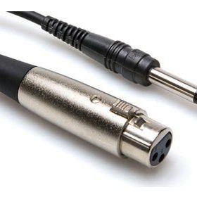 Hosa Xlr M -1/4'' Ts M 1.5 mt Balanssız Kablo