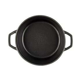 Hosse HSYKT-28-SYH Siyah 28 cm Kısa Tencere
