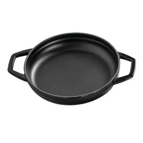 Hosse Siyah 22 cm Çift Kulplu Sahan