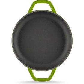 Hosse Yeşil 19 cm Çift Kulplu Sahan