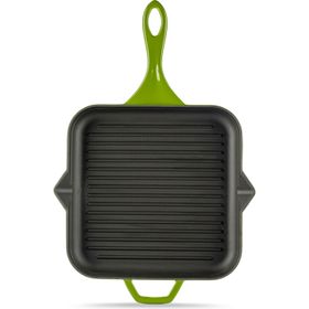 Hosse Yeşil 28x28 cm Yardımcı Kulplu Kare Grill Tava