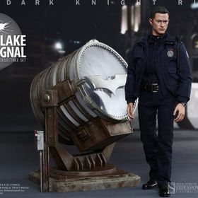 Hot Toys John Blake With Bat Signal Sixth Scale Figure Set