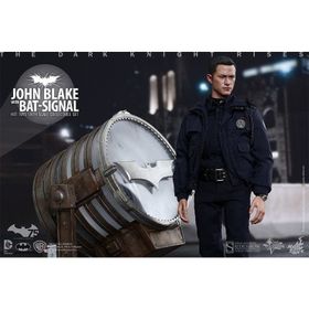 Hot Toys John Blake With Bat Signal Sixth Scale Figure Set