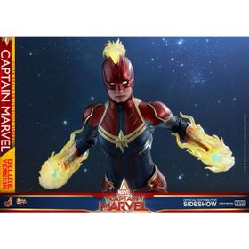 Hot Toys MMS522 Captain Marvel Deluxe Version Sixth Scale Figure