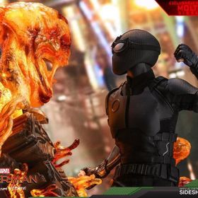 Hot Toys MMS541 904858 Spider-Man (Stealth Suit) Deluxe Version Sixth Scale Figure
