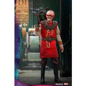 Hot Toys MMS570 Stan Lee Barber Exclusive Sixth Scale Figure