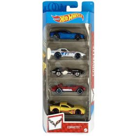 Hot Wheels 5'li Araba Seti Corvette