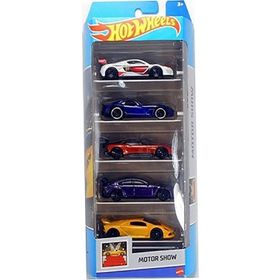 Hot Wheels 5'li Motor Show Araba Seti