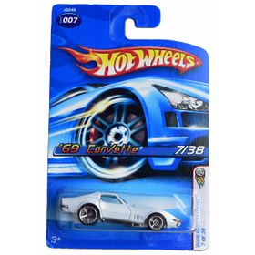 Hot Wheels 69 Corvette Beyaz Oyuncak Araba