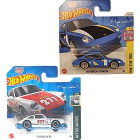 Hot Wheels 96 Porsche Carrera 71 Porsche 911 2 Araç Oyuncak Araba