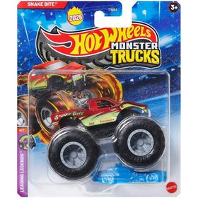 Hot Wheels FYJ44-JCD85 Snake Bite Monster Trucks 1:64 Araba