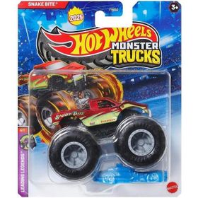 Hot Wheels FYJ44-JCD85 Snake Bite Monster Trucks 1:64 Araba