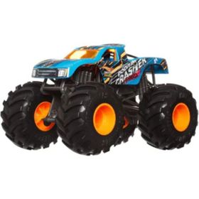 Hot Wheels FYJ83-HTM92 Monster Trucks 1:24 Arabalar Podium Crahser
