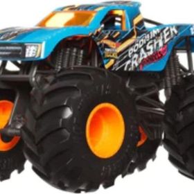 Hot Wheels FYJ83-HTM92 Monster Trucks 1:24 Arabalar Podium Crahser