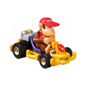 Hot Wheels GBG25-GRN15 Mario Kart Karakter Araçlar Diddy Kong Oyun Seti