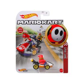 Hot Wheels GBG25-GRN25 Mario Kart Karakter Araçlar Shy Guy Oyuncak Araba