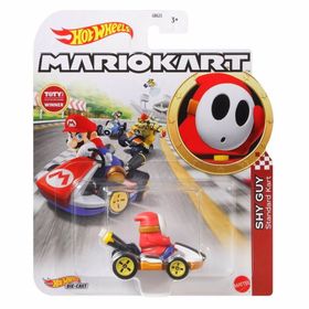 Hot Wheels GBG25-GRN25 Mario Kart Karakter Araçlar Shy Guy Oyuncak Araba