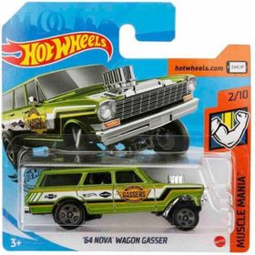 Hot Wheels GHF17 Muscle Mania 64 Nova Wagon Gasser Oyuncak Araba