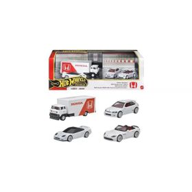 Hot Wheels GMH39 - JBM08 Sakura Sprinter'lı 1:64 Premium Araba Koleksiyon Seti