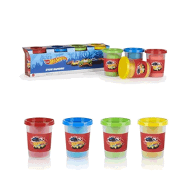 Hot Wheels GPN19 4'lü Paket Oyun Hamuru