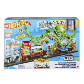 Hot Wheels GTT96 Dev Ahtapot ile Araba Yıkama Oyun Seti