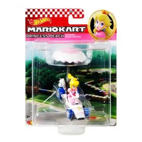 Hot Wheels GVD30-GVD36 Mario Kart Planörlü Araçlar Peach Oyuncak Araba
