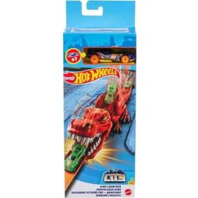 Hot Wheels GVF41 GVF42 Vahşi Fırlatıcılar Serisi Kırmızı Dinazor