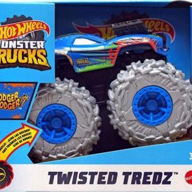 Hot Wheels GVK37-GVK40 Monster Trucks 1:43 Çek Bırak Arabalar Rodger Dodger