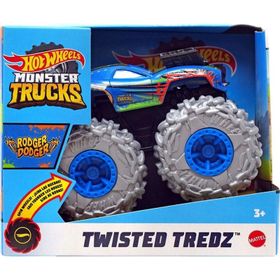 Hot Wheels GVK37-GVK40 Monster Trucks 1:43 Çek Bırak Arabalar Rodger Dodger
