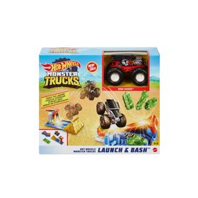Hot Wheels GVK48 Monster Trucks Akrobasi Tekerleği Oyun Seti