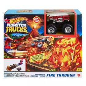 Hot Wheels GYL09 Monster Trucks Aksiyona Başlangıç Oyun Seti