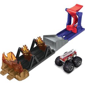 Hot Wheels Gyl12 Monster Trucks Aksiyona Başlangıç Oyun Seti