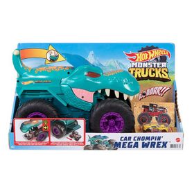 Hot Wheels GYL13 Monster Trucks Araba Yiyen Mega Wrex Figürü