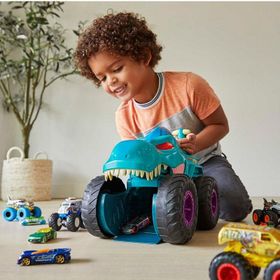 Hot Wheels GYL13 Monster Trucks Araba Yiyen Mega Wrex Figürü