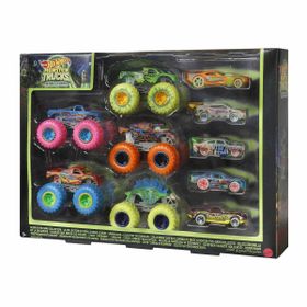 Hot Wheels HCB57 Monster Trucks Karanlıkta Parlayan Araçlar Paketi