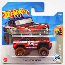 Hot Wheels HCV15 Custom Ford Bronco Metal Araba