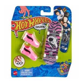 Hot Wheels HGT46 Big Air Bat Skate Parmak Kaykay ve Ayakkabı Paketi