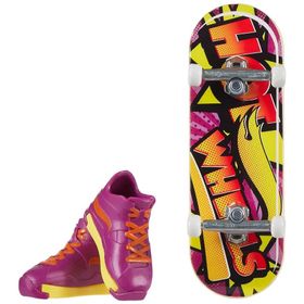 Hot Wheels HGT46-HVK08 Skate Ayakkabı ve Parmak Kaykay