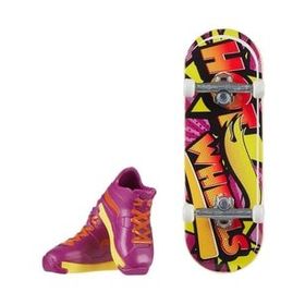 Hot Wheels HGT46-HVK08 Skate Ayakkabı ve Parmak Kaykay