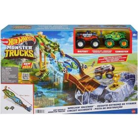 Hot Wheels HGV14 Monster Trucks Timsahtan Kaçış