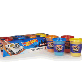 Hot Wheels HHJ38 10x30 gr Oyun Hamuru